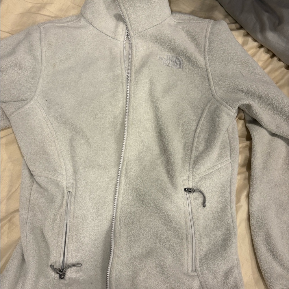 The North Face Women's White Fleece Jacket